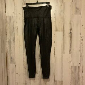 Spanx Black High-Waisted Leggings